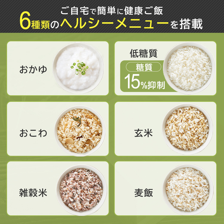 炊飯器 5合炊き 一人暮らし マイコン アイリスオーヤマ 5.5合_画像5