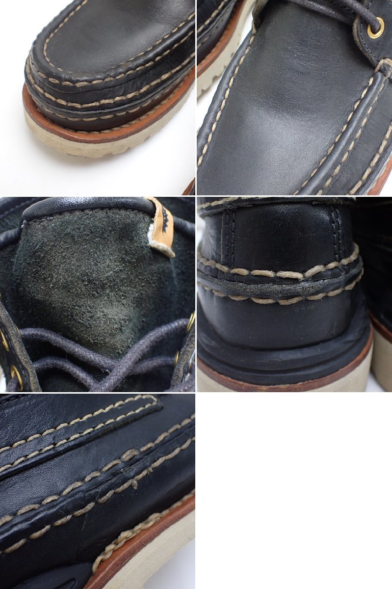 ★visvim/ビズビム GRIZZLY BOOTS MID-FOLK ブーツ 8/メンズ26cm相当/ブラック/レザー×スエード/保管袋・外箱付き&1248701504_画像7