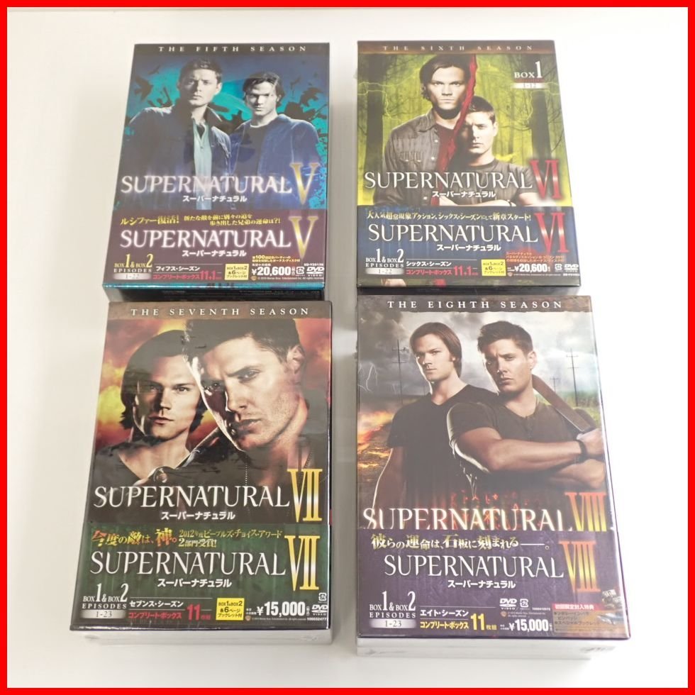 ★未開封 SUPERNATURAL/スーパーナチュラル DVD コンプリートBOX V～VIII/シーズン5～8/海外ドラマ&1640500630_画像1