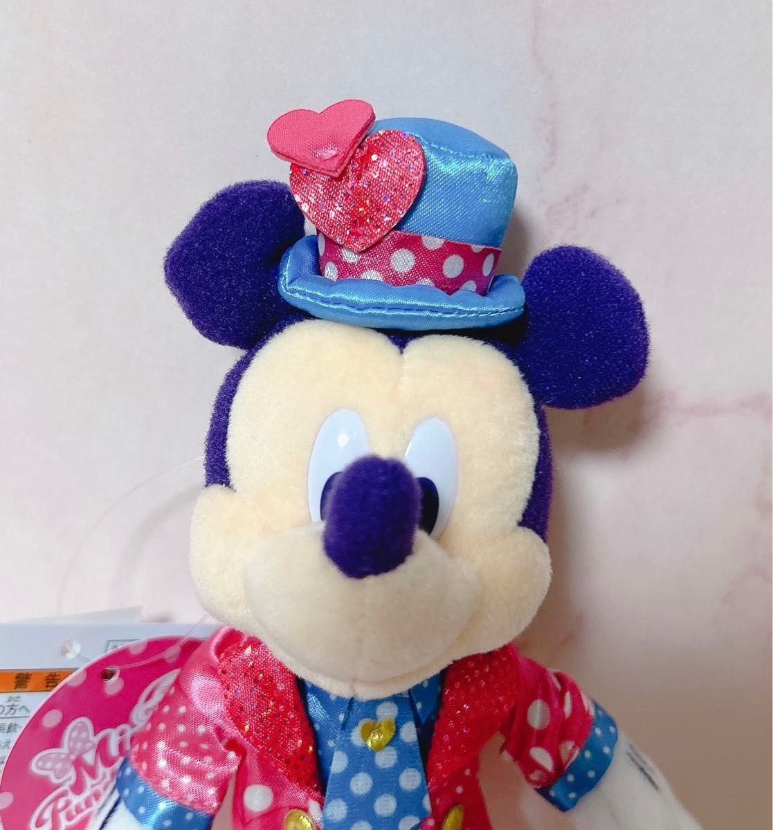 新品】ディズニー パルパルーザ ぬいぐるみバッジ ぬいば ミニー 新品】ディズニー パルパルーザ ぬいぐるみバッジ ぬいば ミニー