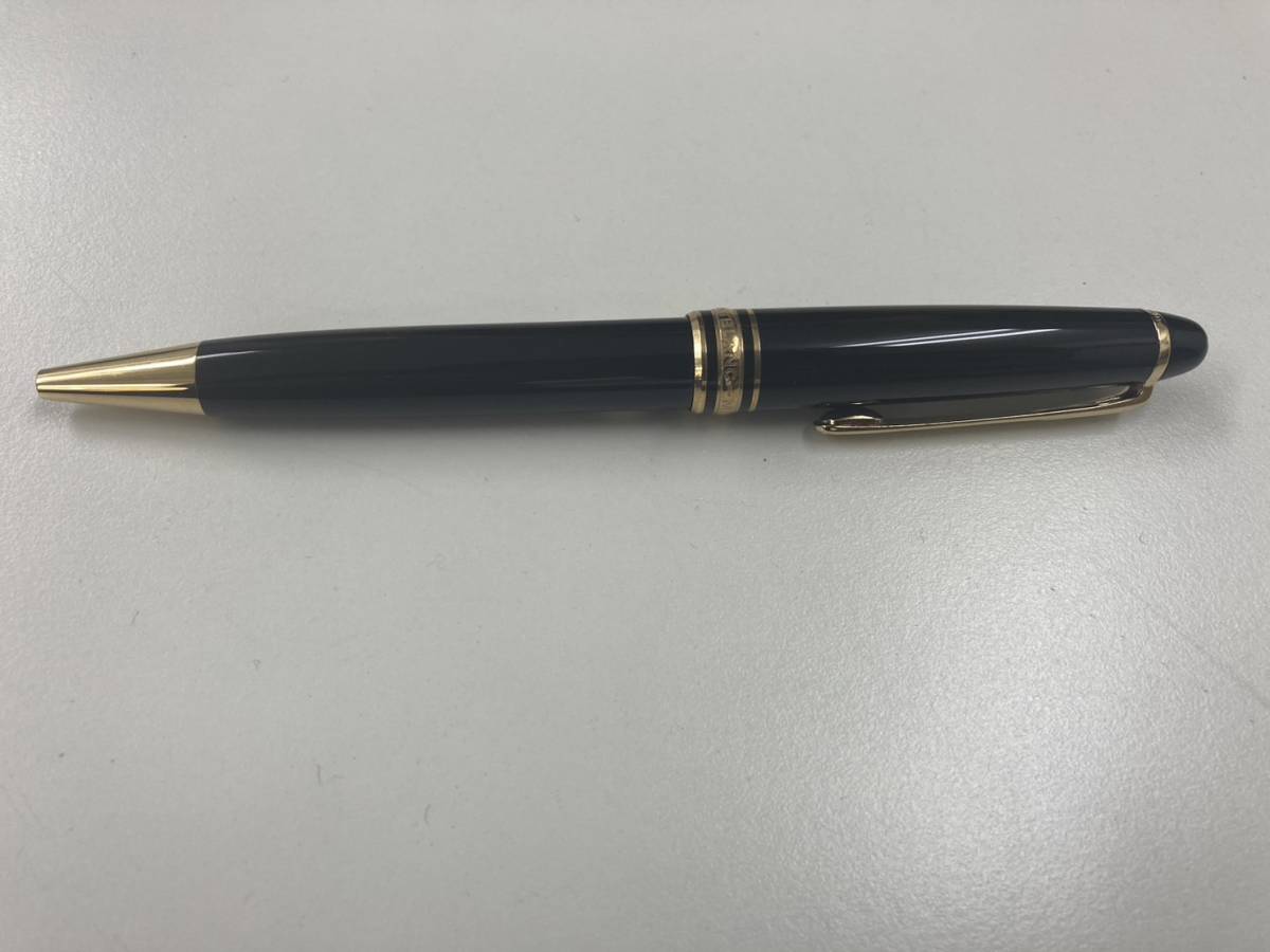 A【10C257】モンブラン ボールペン マイスターシュテュック MONTBLANC ブラック×ゴールド _画像4