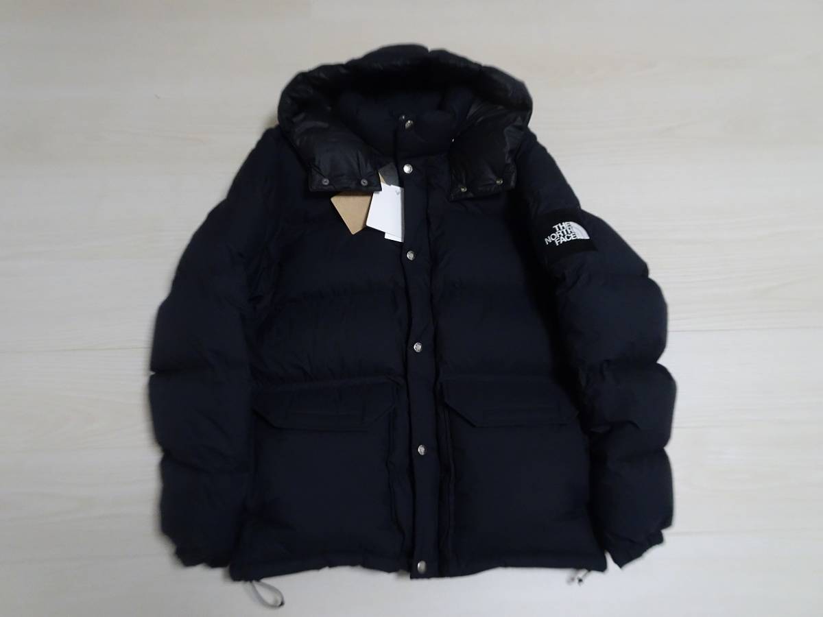 THE NORTH FACE キャンプ シエラ ショート ダウンジャケット 黒 Lサイズ 未使用品_画像1