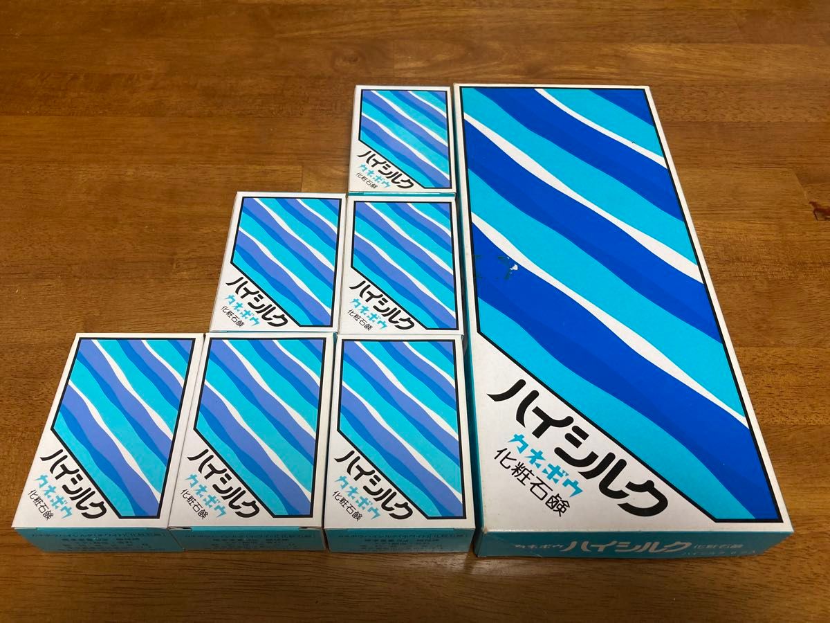 カネボウ ハイシルク石鹸 1箱（80g×6個）