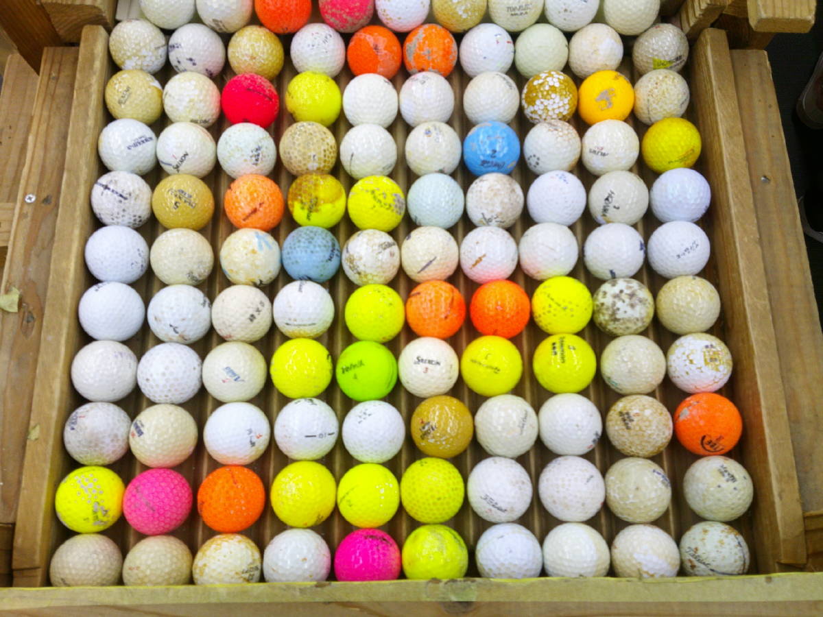  [R805] 激安 ロストボール 500球 ブランド 混合 ゴルフボール コースボール 訳あり 練習用 練習球 打ちっぱなし_画像5