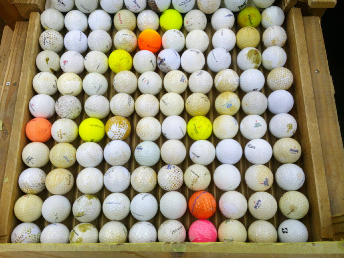  [R842] 激安 ロストボール 500球 ブランド 混合 ゴルフボール コースボール 訳あり 練習用 練習球 打ちっぱなし_画像4