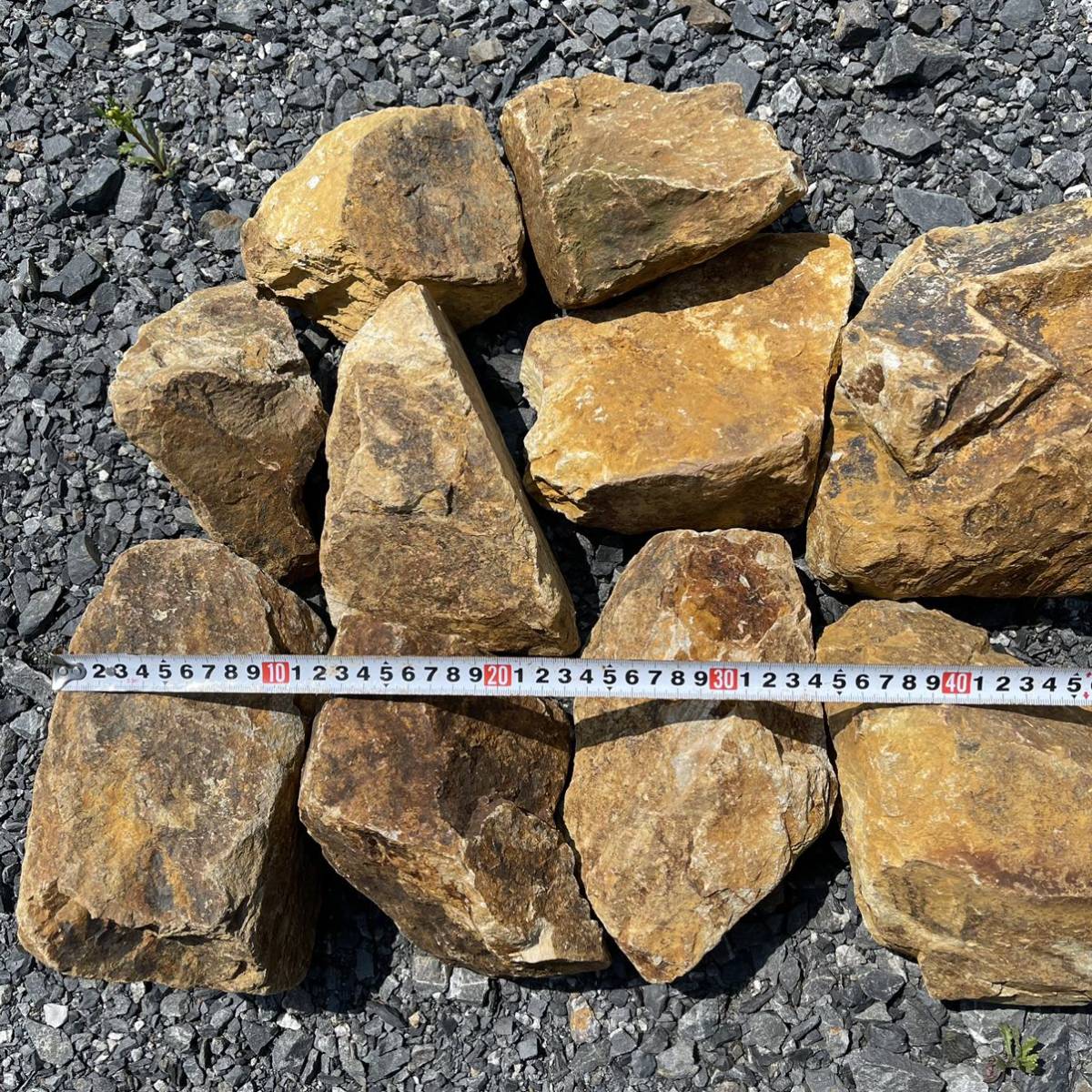 みかも石 【小サイズ】 30kg 希少 ロックガーデン ドライガーデン ミカモ石 三毳石 ヤシ 多肉植物 の画像4