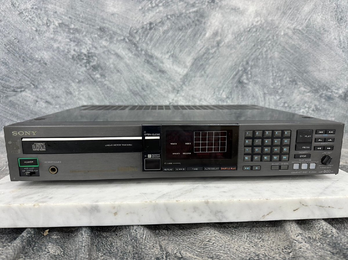 □t590　ジャンク★SONY　ソニー　 CDP-502ES　CDプレーヤー_画像2