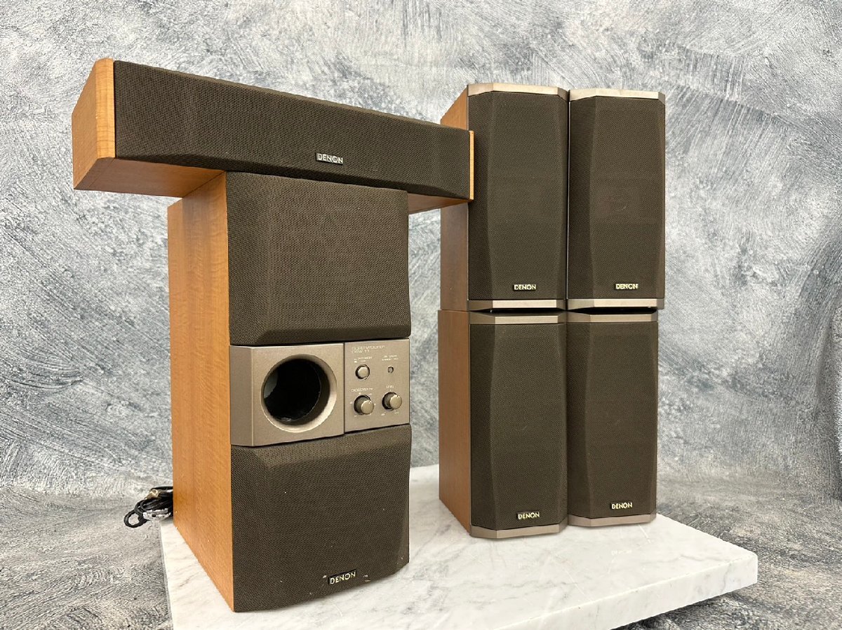 □t615　ジャンク★DENON　デノン　System-11　サラウンドスピーカーセット_画像1