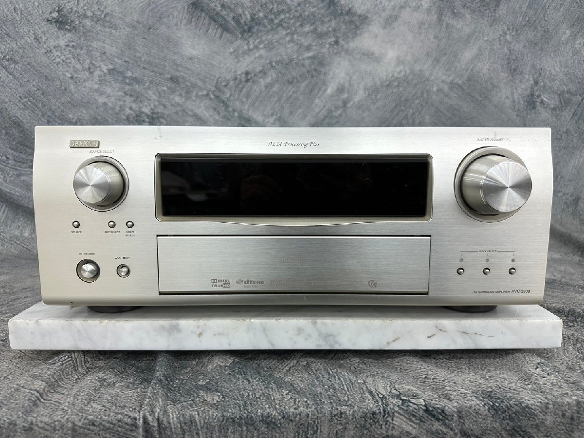 □t972　現状品★DENON　デノン　AVC-2808　AVアンプ　本体のみ_画像2