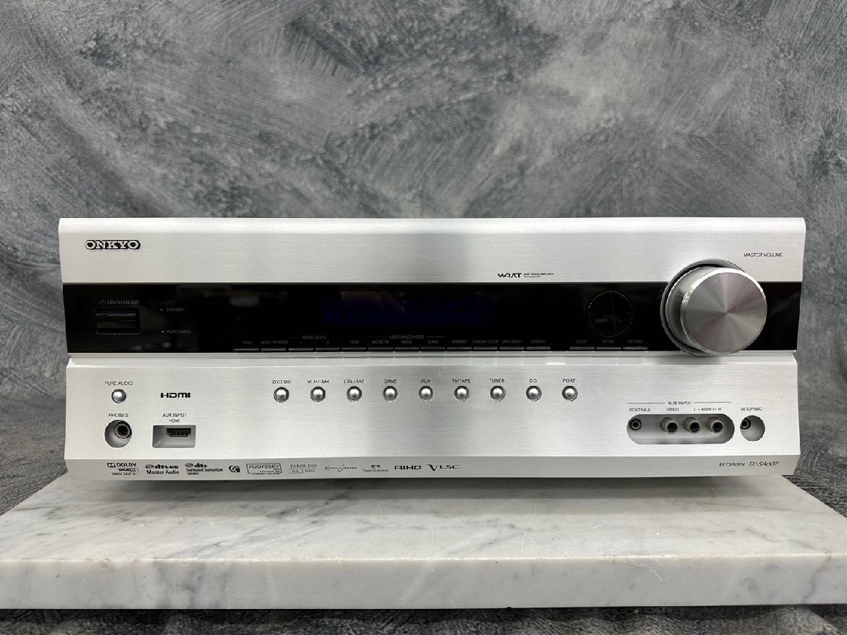 □t990　中古★ONKYO　TX-SA607S　オンキョー　AVアンプ_画像2