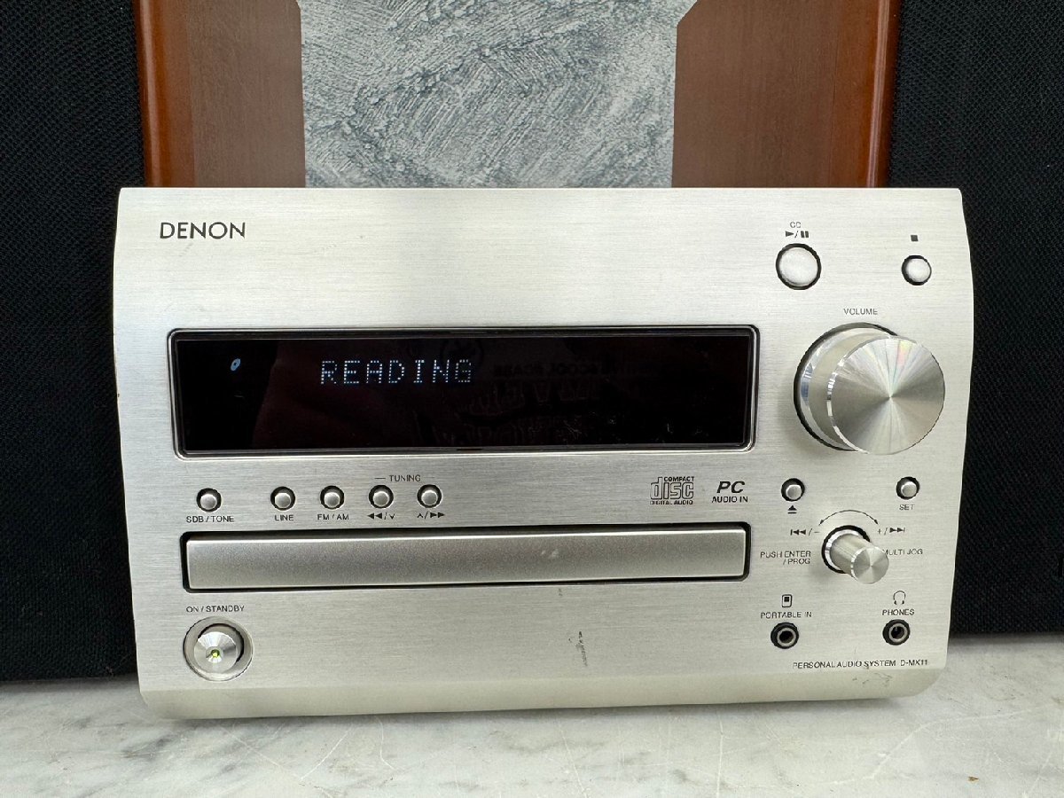 □t993　現状品★DENON　デノン　D-MX11/SC-MX33　ミニコンポ　2007年製_画像2