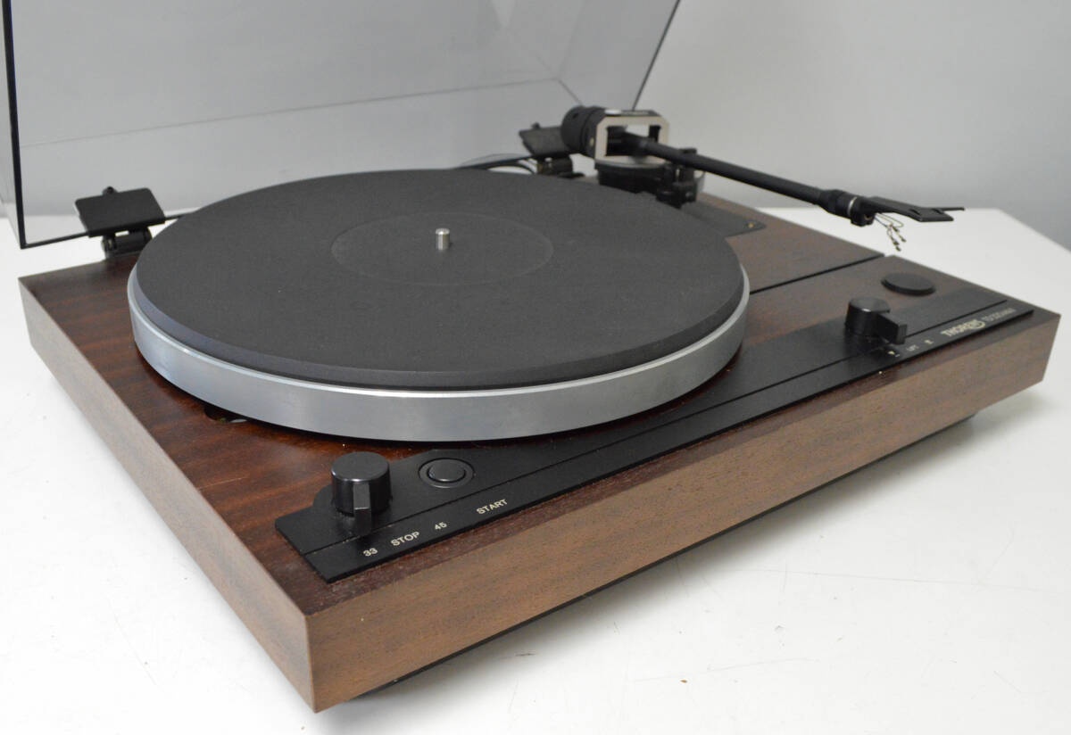 状態不明/現状品 THORENS/トーレンス レコードプレーヤー TD320MKII 元箱付、美品 独製 フローティングサスペンション ys063_画像4