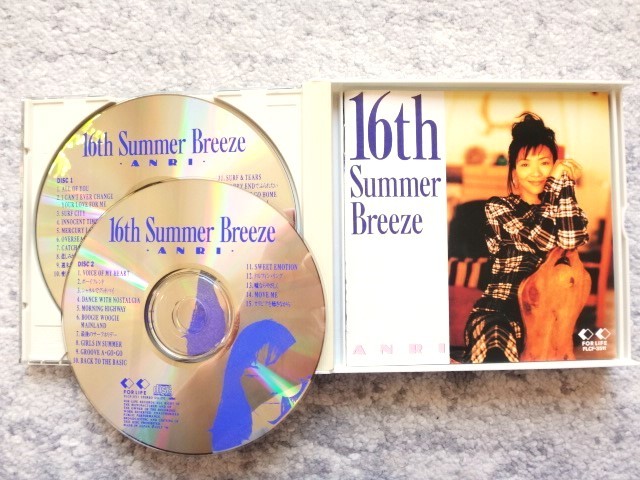【 杏里 ANRI / 16th Summer Breeze 】CDは４枚まで送料１９８円の画像2