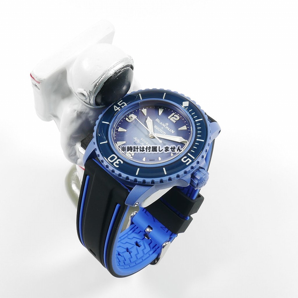 BLANCPAIN×Swatch　ブランパン×スウォッチ　専用ラバーベルト(WB03A)_画像2