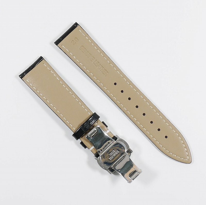 Swatch×OMEGA スウォッチ×オメガ 対応レザーベルト(クロコ型 Swatch×OMEGA スウォッチ×オメガ 対応レザーベルト(クロコ型