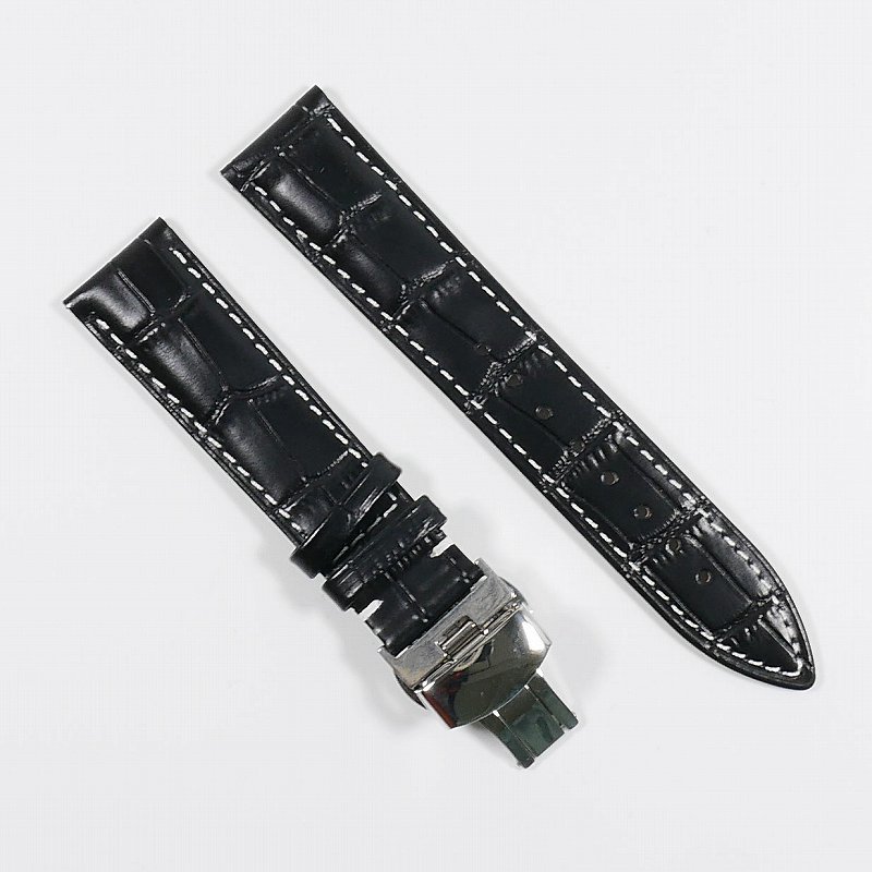 Swatch×OMEGA スウォッチ×オメガ 対応レザーベルト(クロコ型 Swatch×OMEGA スウォッチ×オメガ 対応レザーベルト(クロコ型
