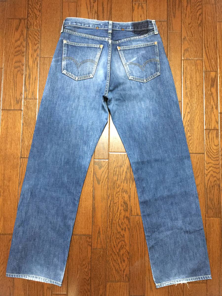 リーバイス ＬＥＶＩ’Ｓ S７０２－XＸ ビンテージ レプリカ ジーンズ き出しリベット 復刻 デニム パンツ 赤耳 ９０ｓ ９０年代 日本製_画像4