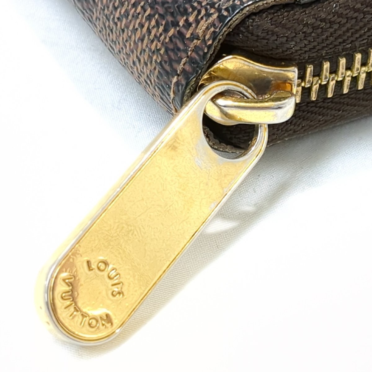 【1円スタート】 LOUIS VUITTON ルイ・ヴィトン ジッピーウォレット ダミエ 長財布 ラウンドファスナー ユニセックス N60015_画像8