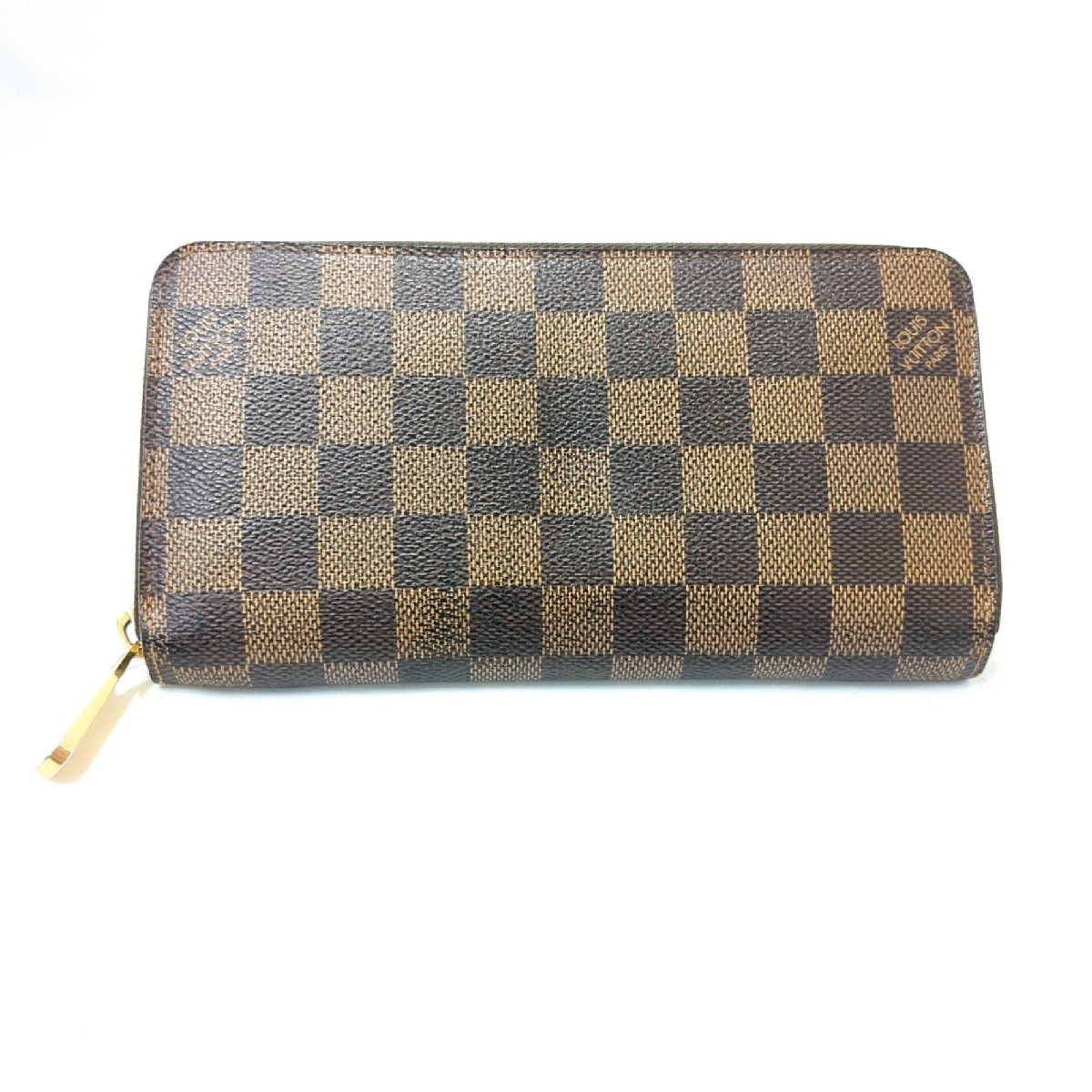 【1円スタート】 LOUIS VUITTON ルイ・ヴィトン ジッピーウォレット ダミエ 長財布 ラウンドファスナー ユニセックス N60015_画像2