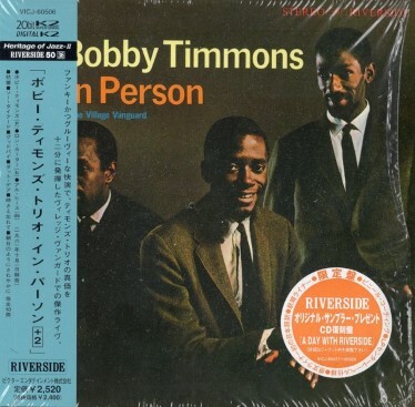 ■□Bobby Timmons ボビー・ティモンズ/イン・パーソン(紙ジャケ)□■_WK-12