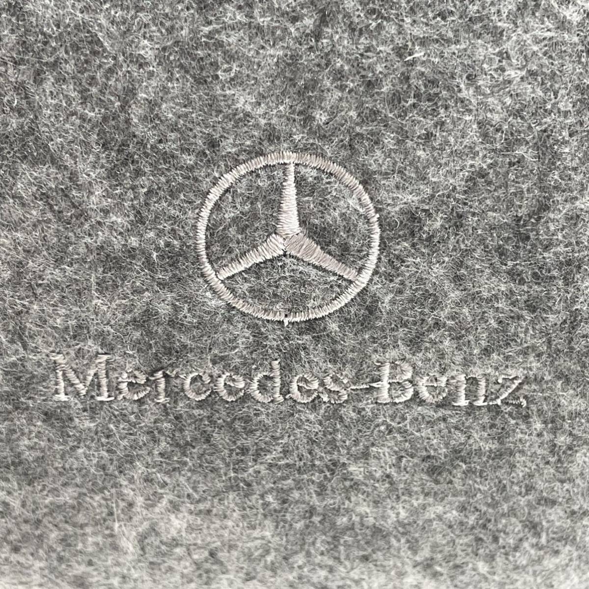 BN3151□未使用品 Mercedes Benz メルセデス ベンツ フェルト トートバッグ エコバッグ グレー ノベルティ 非売品_画像3