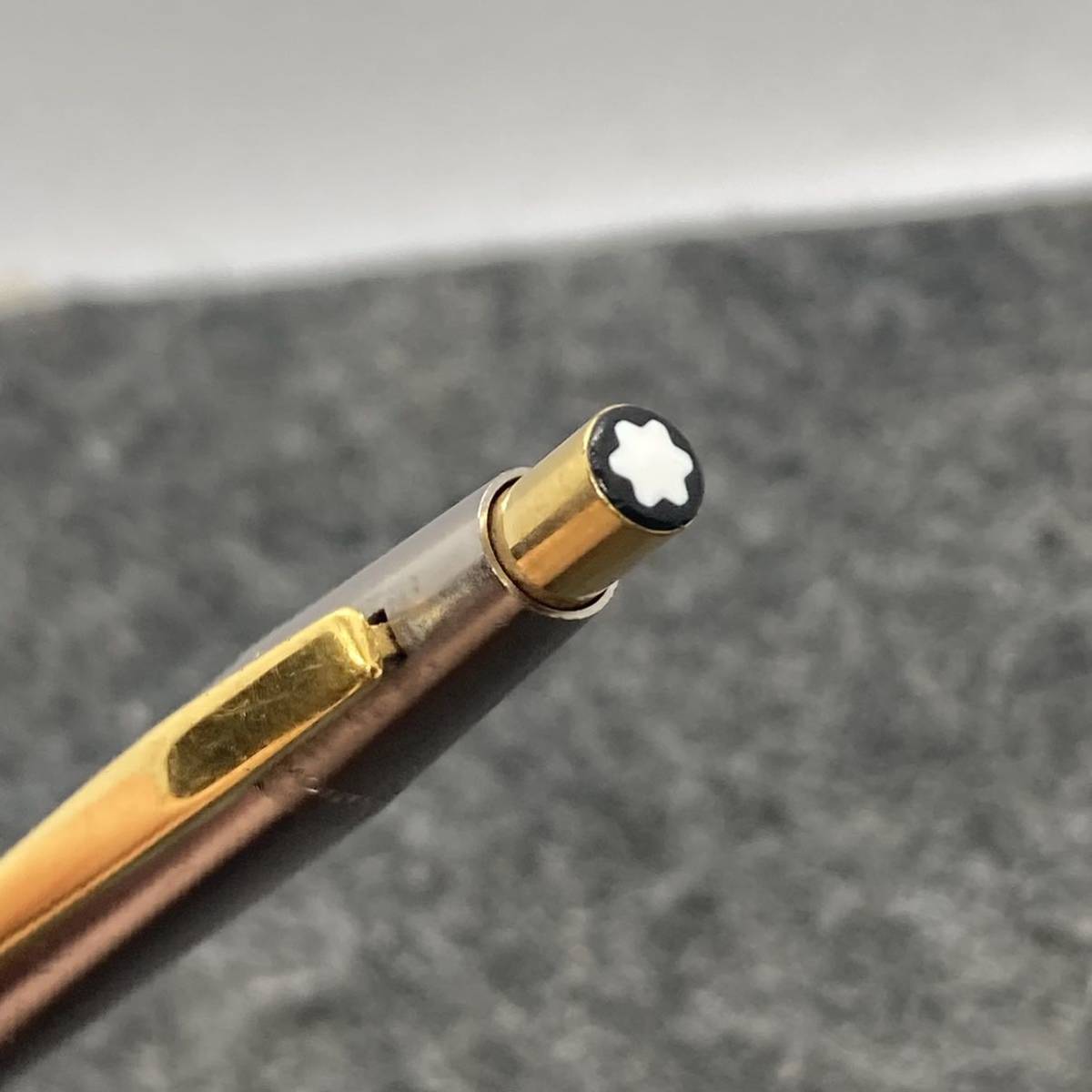 PE1715□MONTBLANC モンブラン ノブレス NOBLESSE ノック式 ボールペン シルバーカラー 筆記確認済み 後期モデル_画像5