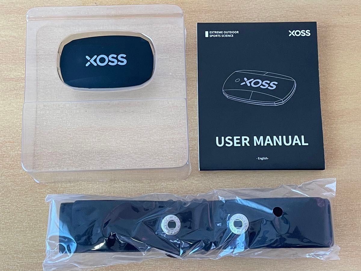 【新品未使用】XOSS X2 ハートレートモニター（心拍センサー/心拍計）Bluetooth/Ant+対応