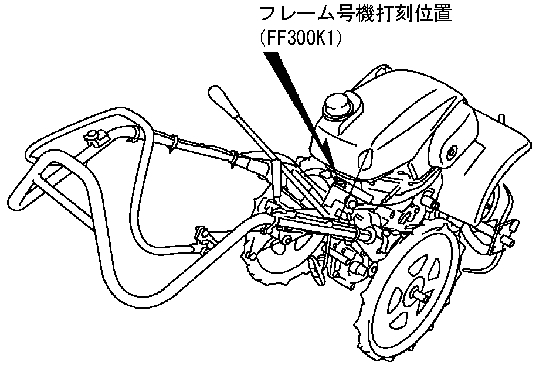 Honda ホンダ耕運機 キャブレター ガケット セット FF300 サラダ_画像3