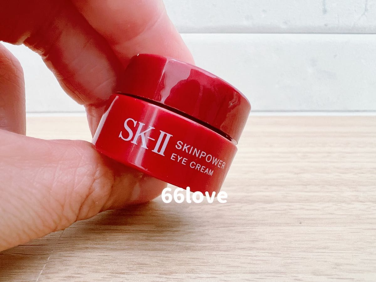 最新 23年製 5個x2.5g SK-II スキンパワーアイクリーム　目元用クリーム  アイケア　クリーム　