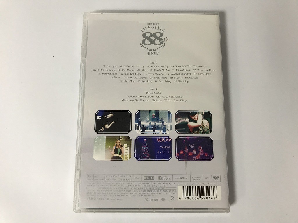 TG586 安室奈美恵 / namie amuro LIVE STYLE 2016-2017 【DVD】 0202_画像2