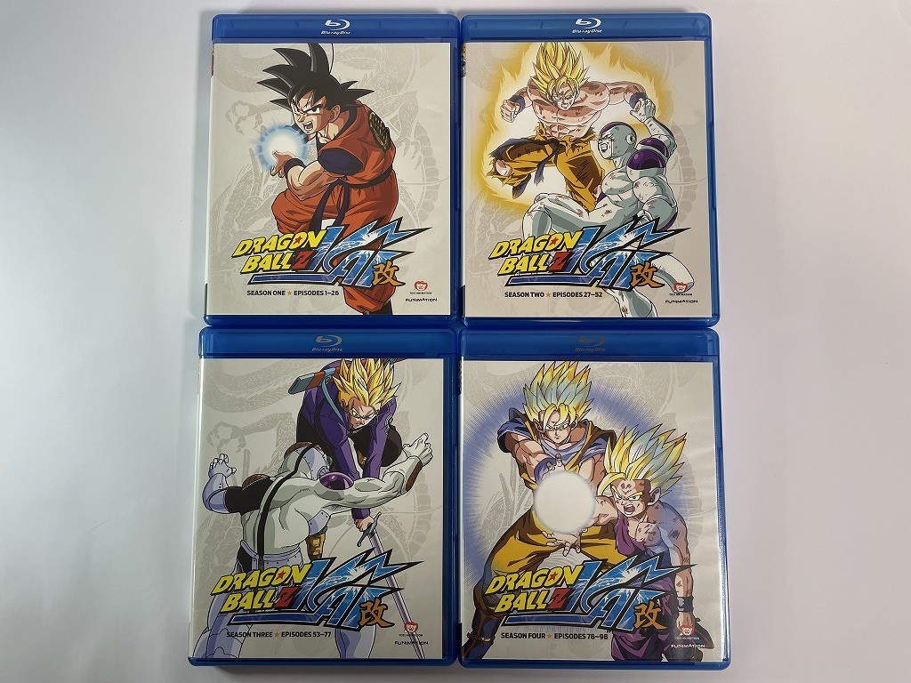 F111 DRAGON BALL Z KAI SESON ONE EPISODES 輸入版 4本セット 【Blu-ray】 215_画像1