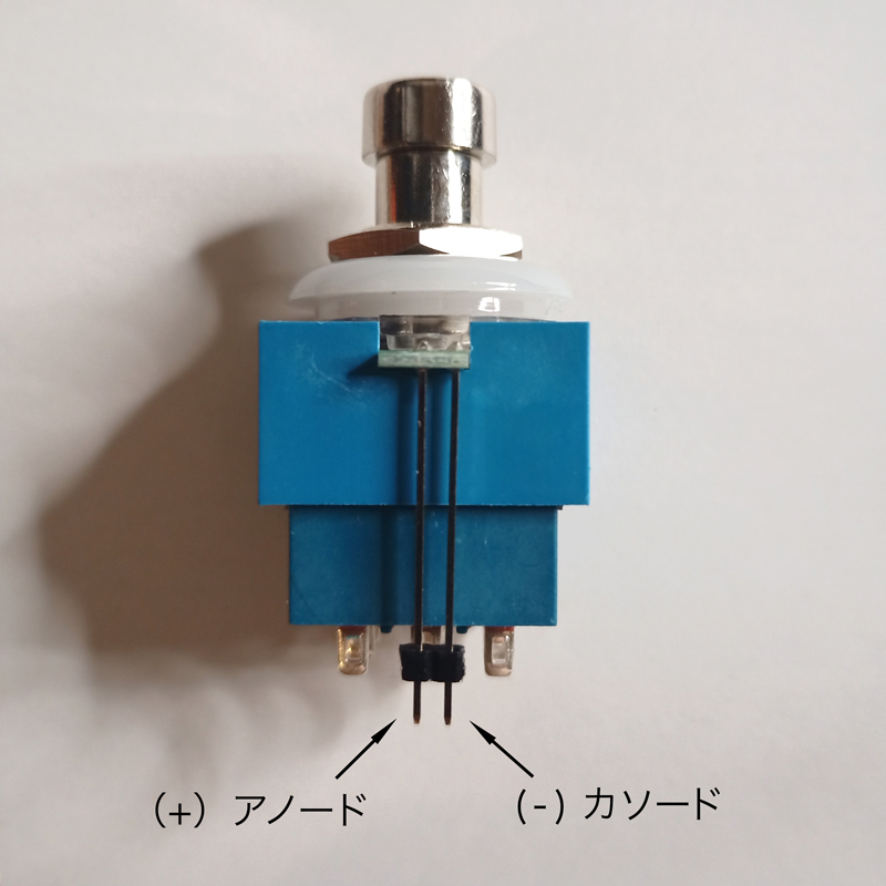 LED付き 3PDT フットスイッチ 赤 FootSwitch RED_画像7