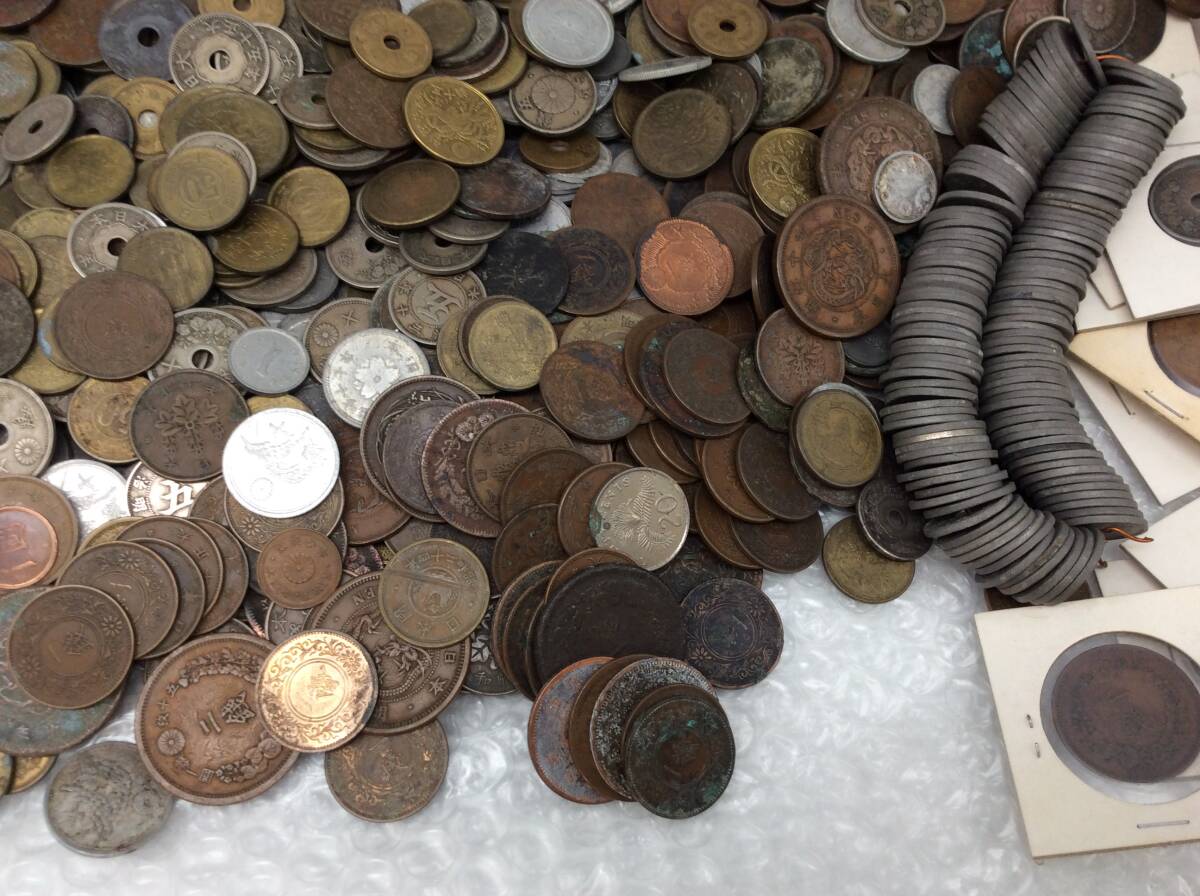 #2620 近代貨幣 古銭 おまとめ 日本貨幣 硬貨 コイン 古銭収集 アンティーク コレクション 約7kg_画像6
