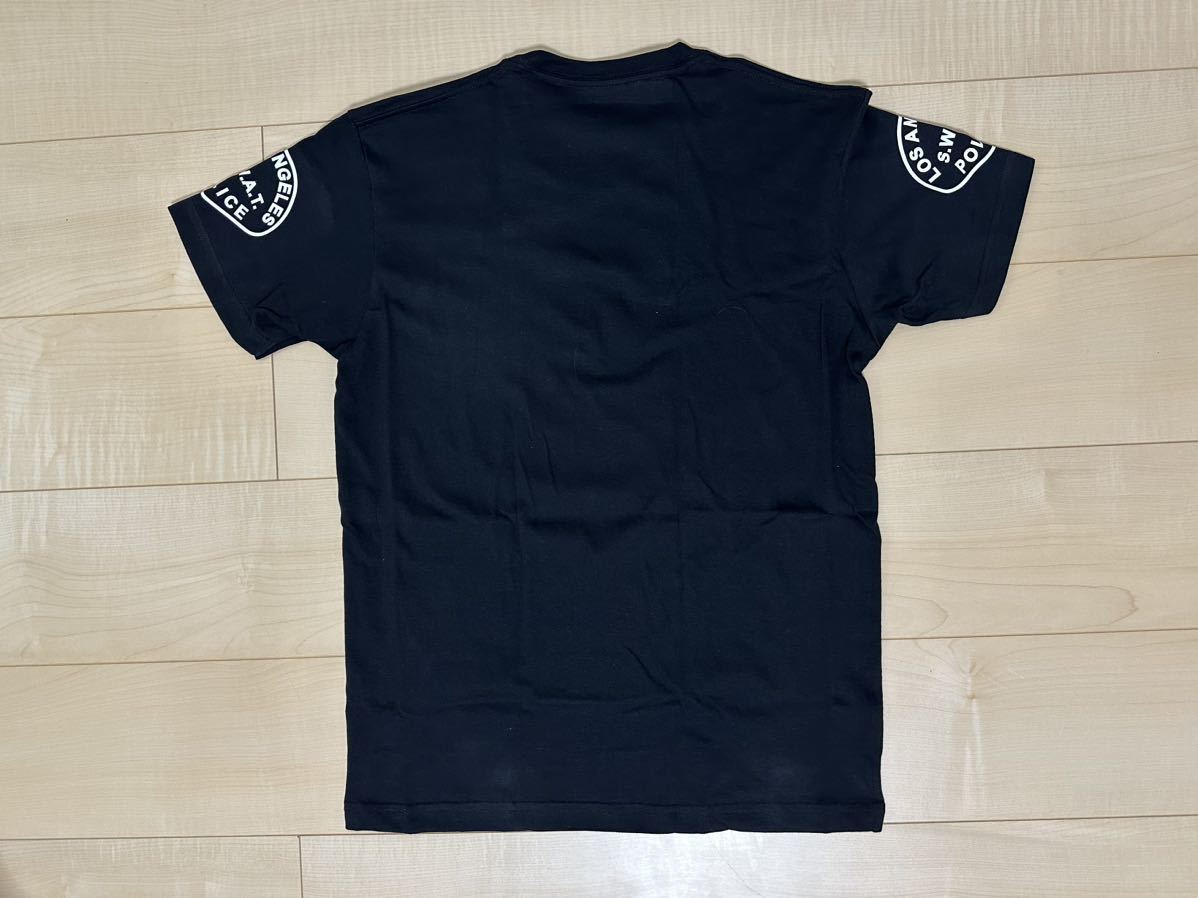 LAPD SWAT Tシャツ ブラック Lサイズ サバゲー コスプレ 戦闘服_画像2