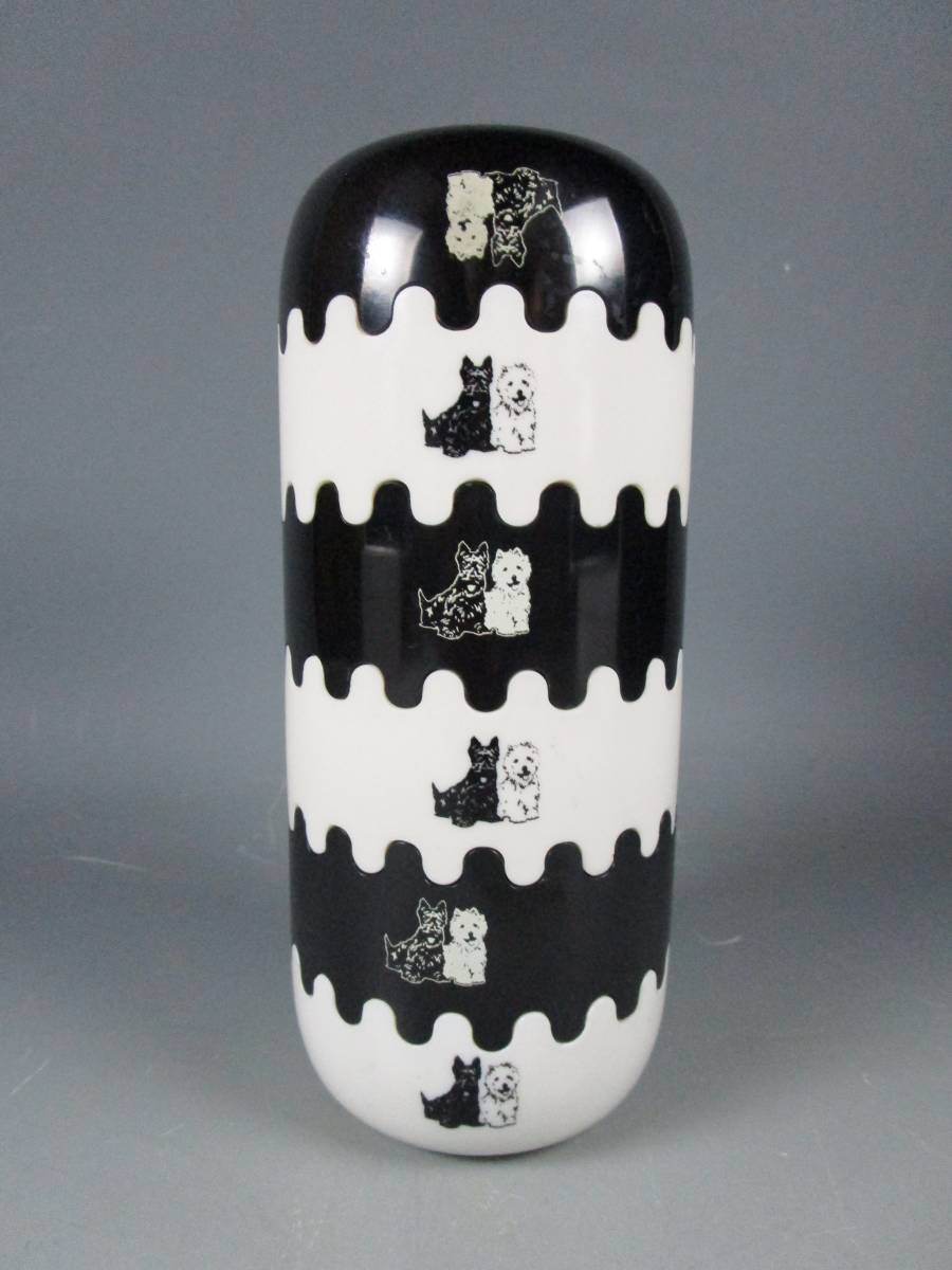 《阡》レトロ 灰皿6個組セット BLACK&WHITE ブラック＆ホワイト SCOTCH WHISKY スコッチウイスキー_画像3