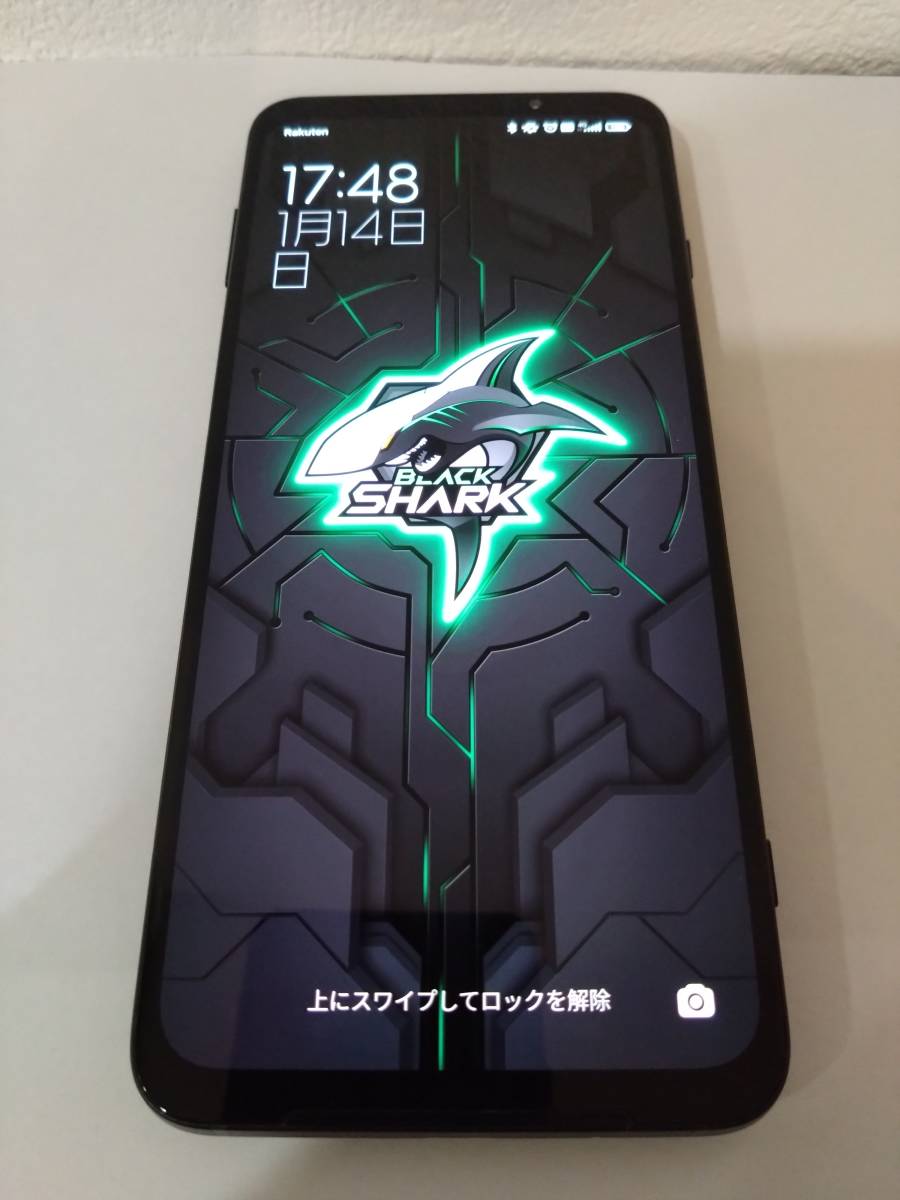 【難あり】ゲーミングスマホ Black Shark 3 グローバルバージョン SIMフリー 原神プレイに！　blackshark3 RAM8GB ROM128GB 送料無料