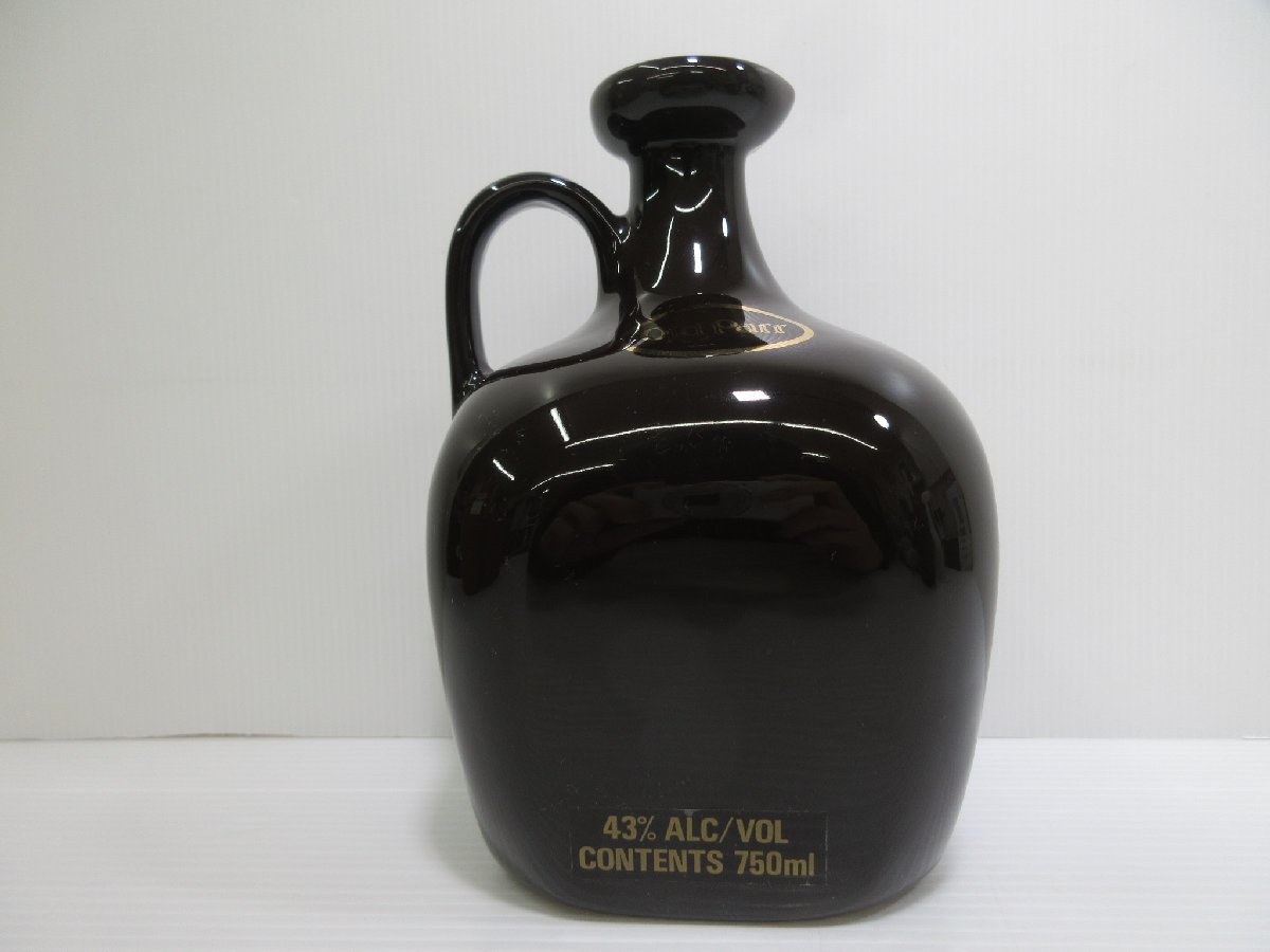 オールドパ― 12年 デラックス 茶 陶器 Old Parr De Luxe 750ml/1553g 43% スコッチウイスキー 未開栓 古酒/B35373_画像2