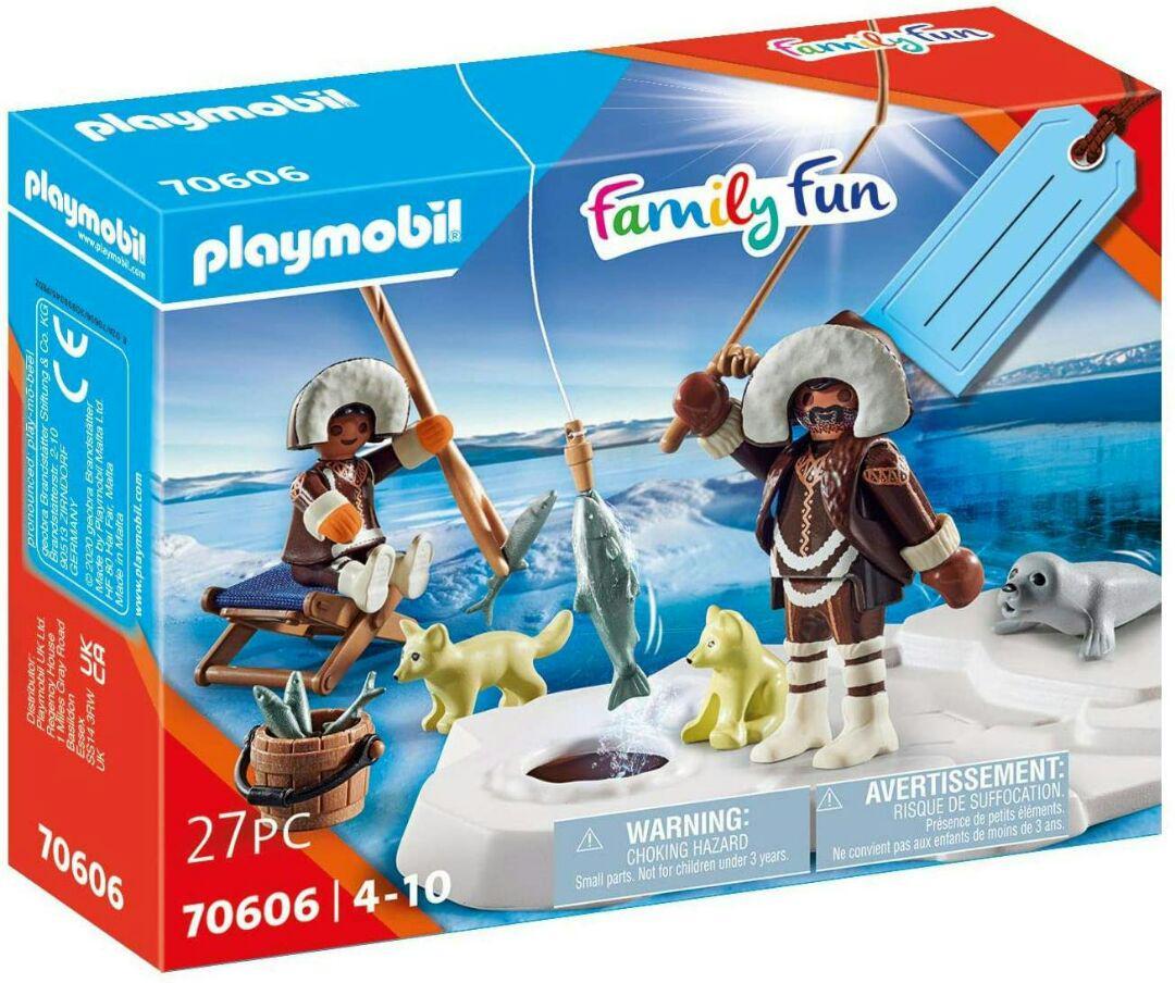 新品 PLAYMOBIL 70606 アイスアングラー プレイモービル