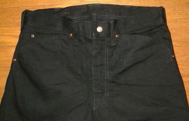  new goods CUSHMAN Cushman 1950\'s 14oz black Denim cloth sia-z low back s model we Stan strut jeans w34 -inch black 