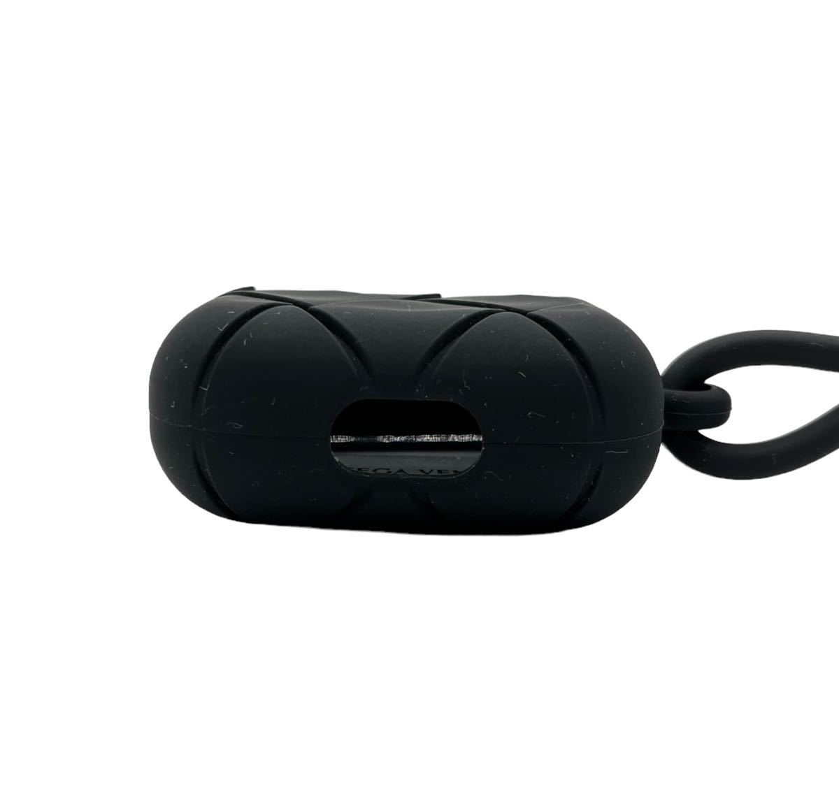 【美品】BOTTEGA VENETA AirPods Pro シリコンケース エアポッツ イヤホン ケース シリコン ブラック_画像6