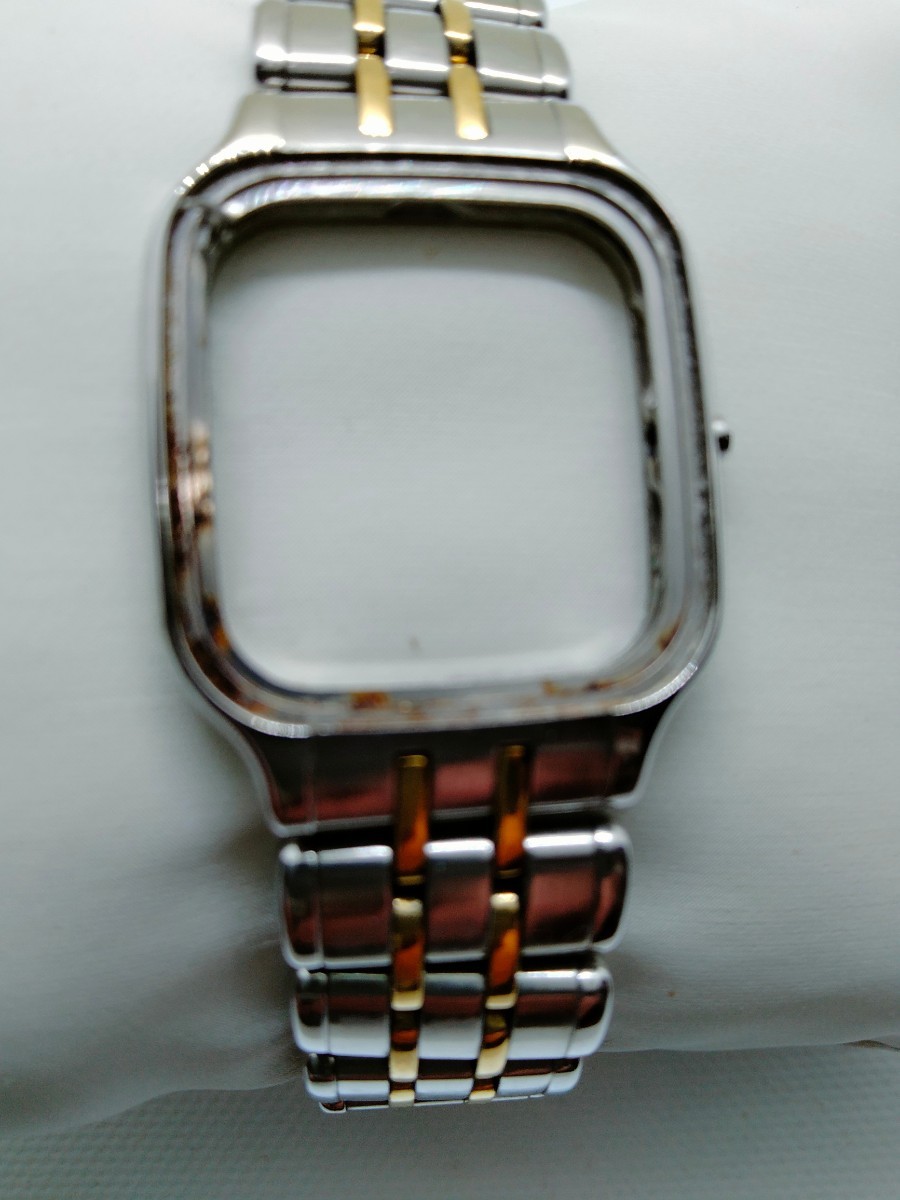 SEIKO CREDOR セイコークレドール　メンズ 腕時計バンド　1本 (意) 型番7371-5050 バックルが緩いです_画像2
