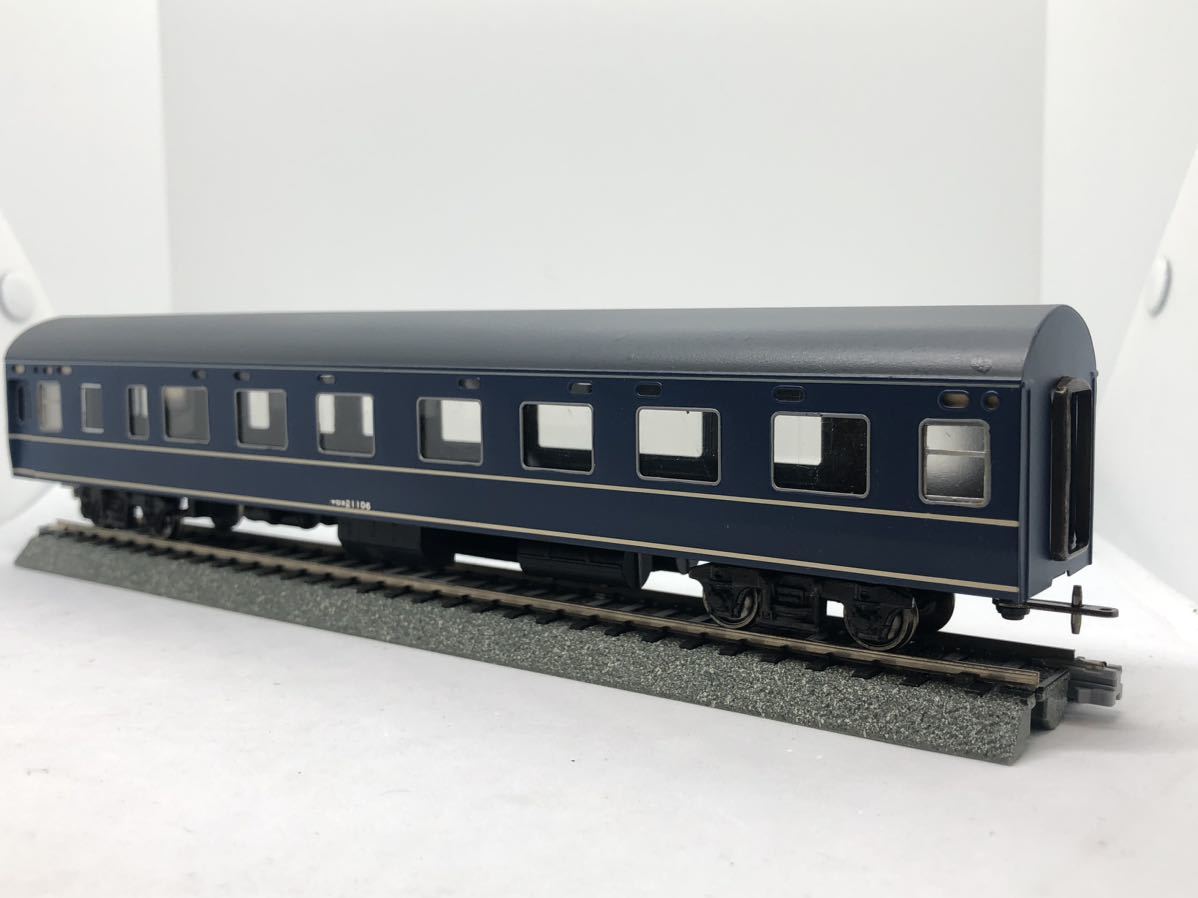 1円スタート　HOゲージ カツミ 20系客車ナロネ21 106 鉄道模型 ブルートレイン_画像1