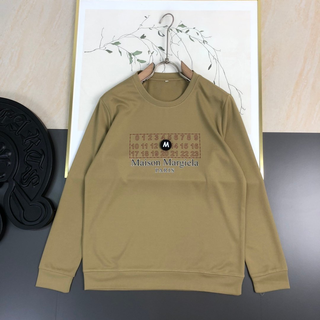 Maison Margiela マルタンマルジェラ　メンズ　Tシャツ　数字ロゴ　長袖　秋冬新品　S-4XL　サイズ選択可能　MM6　2865