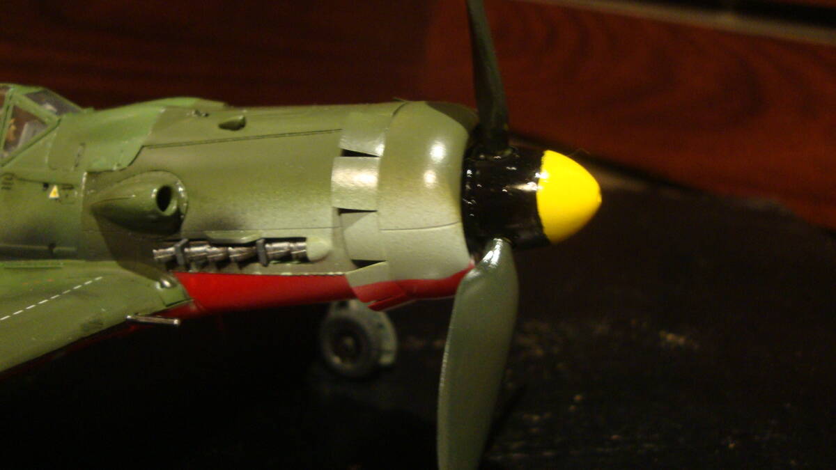 完成品　1/48 タミヤ　赤腹　フォッケウルフ Fw190 D-9 JV44　　_画像6