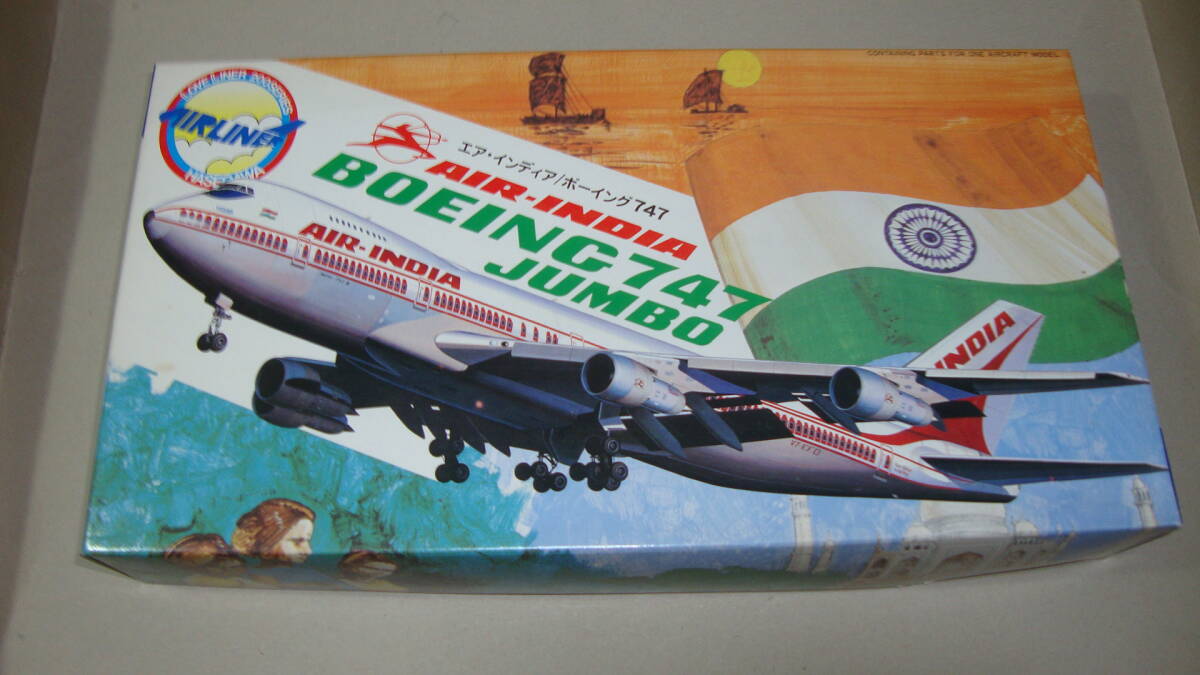 絶版　ハセガワ　1/200　エアインディア　747　ジャンボ　jumbo_画像1