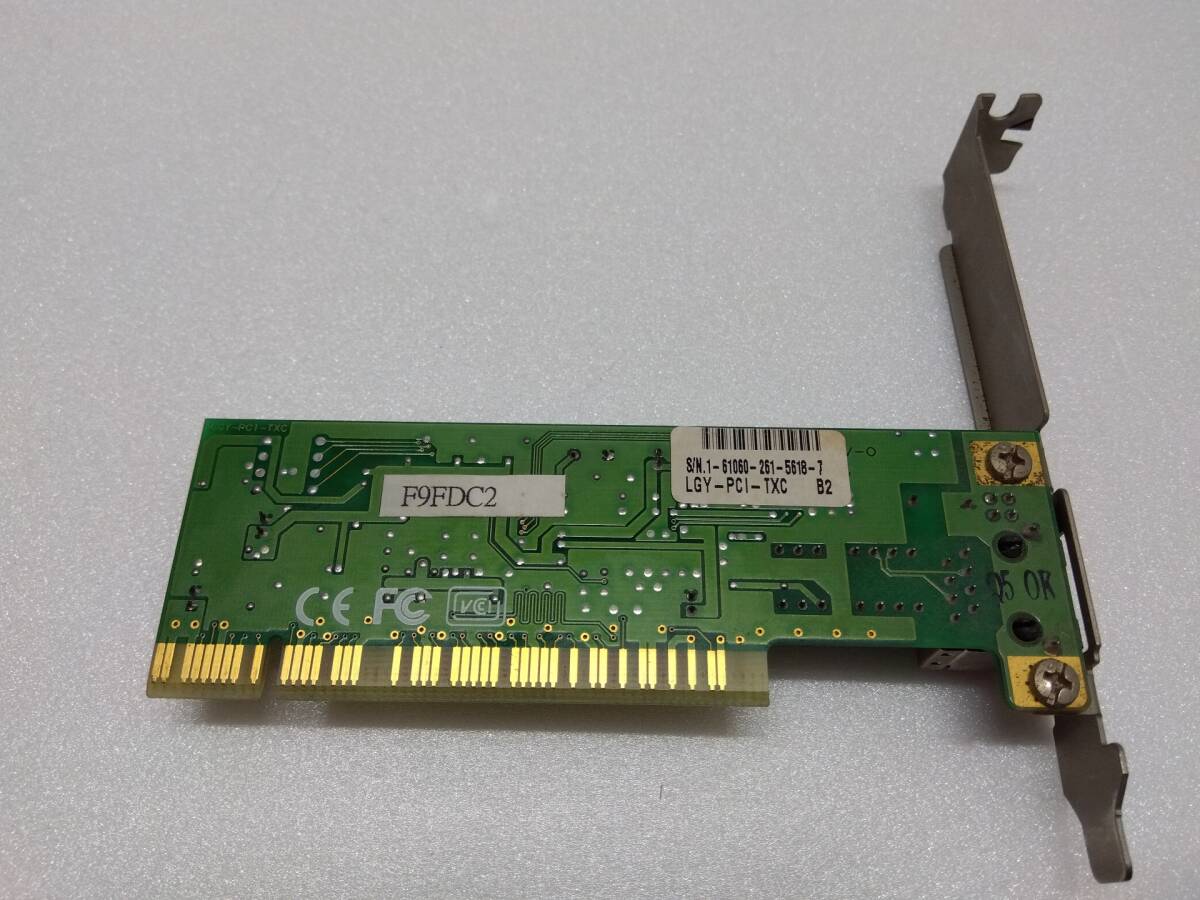 BUFFALO LGY-PCI-TXC PCI接続 LANカード 100BASE-TX 10BASE-T （検索 バッファロー メルコ MELCO LANボード）の画像2