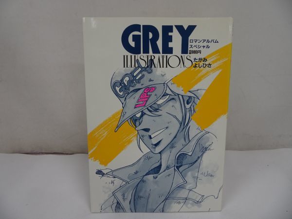 ★たがみよしひさ【GREY】【WOLF SPECIAL】2冊セット/昭和60年・62年　ロマンアルバムスペシャル_画像7