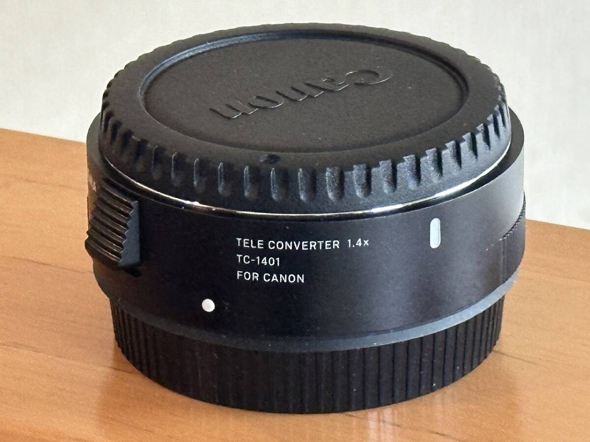 SIGMA テレコンバーター　×1.4　TC-1401　Canon対応_画像1