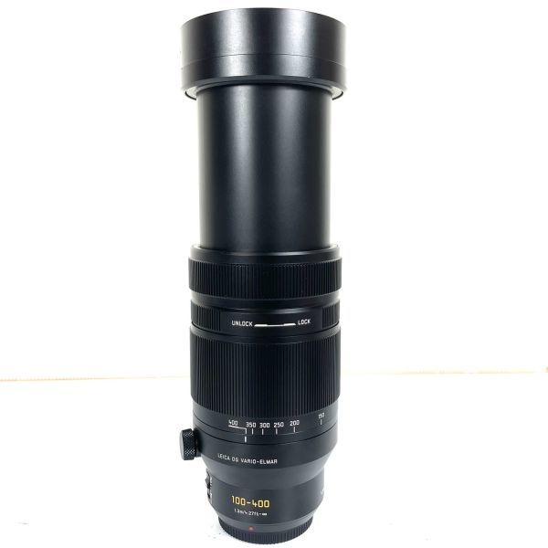 ■極上品■ PANASONIC LEICA DG VARIO-ELMAR 100-400mm F4.0-6.3 ASPH. POWER O.I.S. [H-RS100400]_画像9