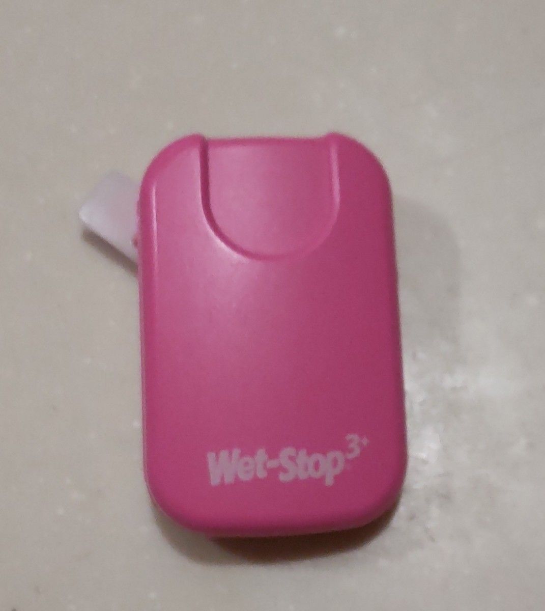 ウェットストップ3+ おねしょモニター 夜尿ブザー ピンク 並行輸入品 動作確認済み  本体のみ